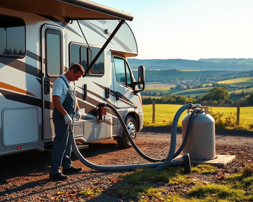 Mobile RV Sewer Pumping Service Options in Tulare