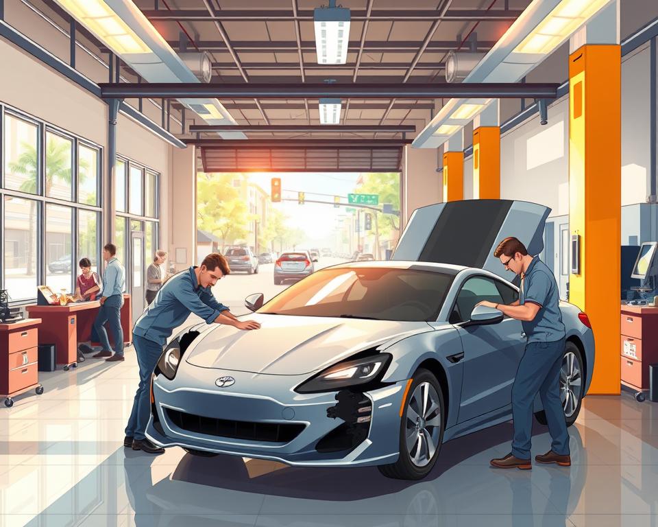 Front End Collision Repair Cost Hollywood: Insurance Deductible Effects
